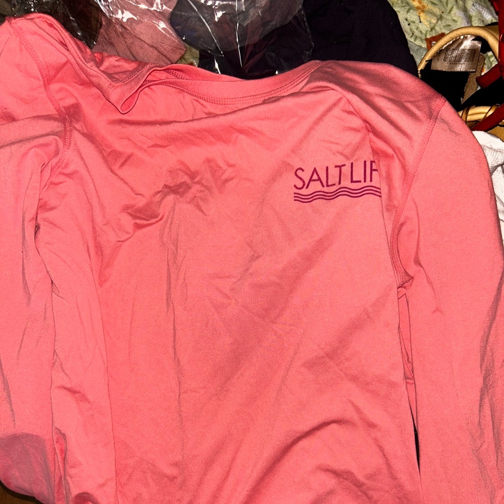 Salt Life Coral Long Sleeve Tee